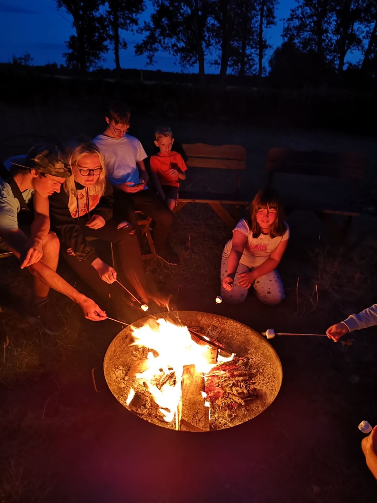 Lagerfeuerromantik in Mecklenburg